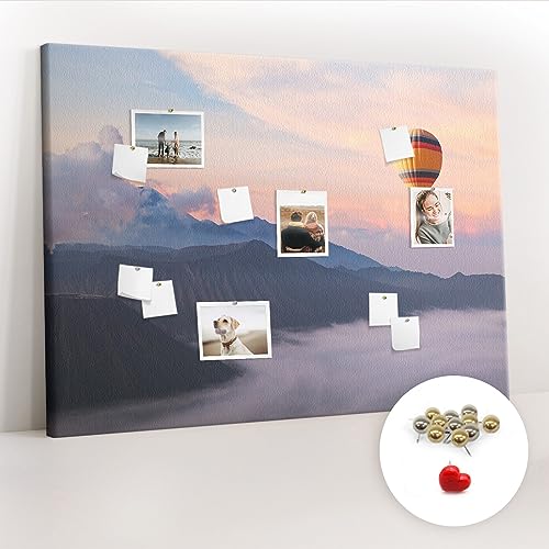 Planche horizontale liège grand format tableau mural bureau maison école