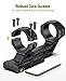 CVLIFE Cantilever Scope Mount - 30mm Offset Dual Ring Scope Mount for Picatinny Rails - One Pieces