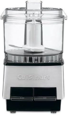 Cuisinart DLC-1SS Mini-Prep Processor, Brushed Stainless Steel, Silver, 2.63 Cup