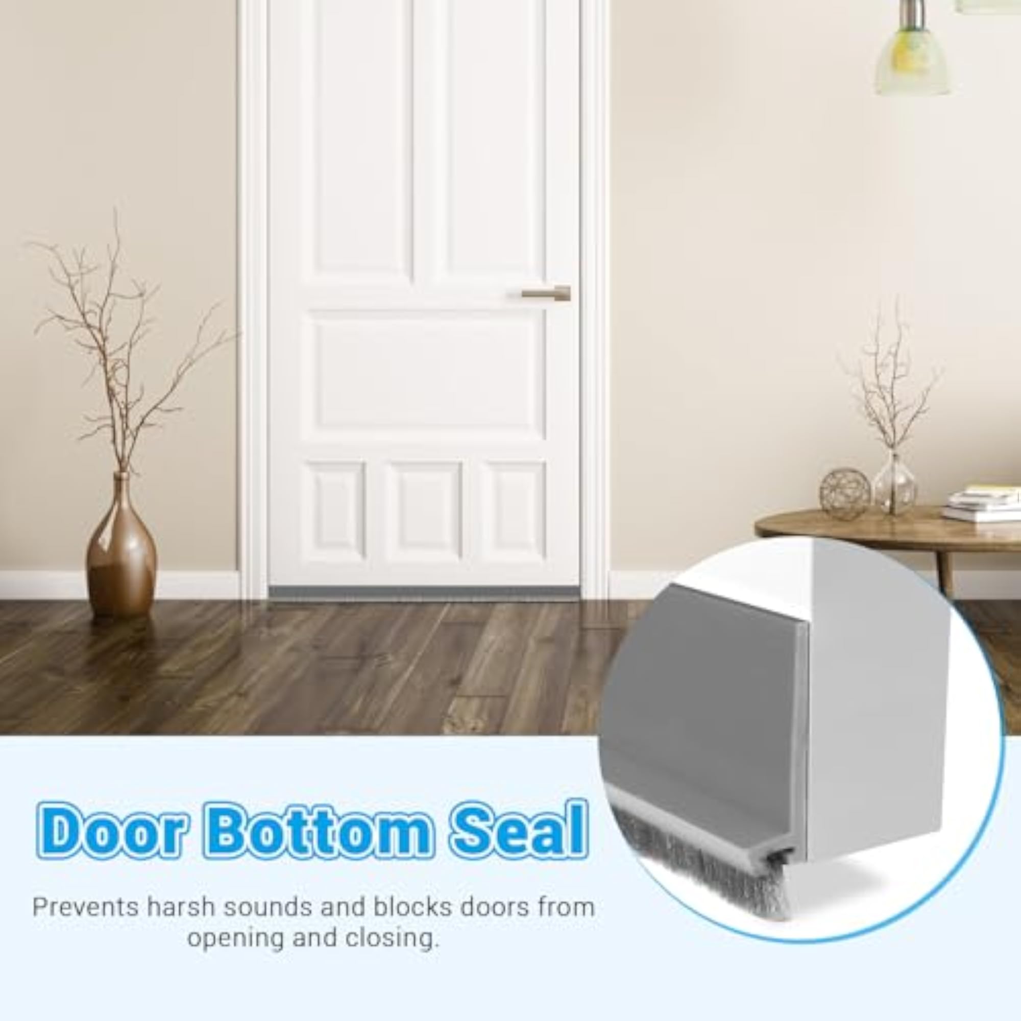 Rubber Door Sweep, Self Adhesive Weather Stripping