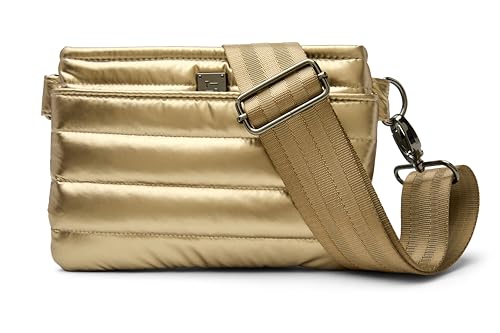 Think Royln Bum Bag Crossbody - Pearl Toffee