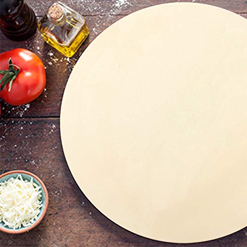 Dracarys 15" Round Pizza Stone Baking Stones For Grill And Oven,Big Green Egg Accessories,Heavy Duty Ceramic Pizza Grilling Pan,Thermal Shock Resistance Perfect For Baking Crisp Crust Pizza #TOP5