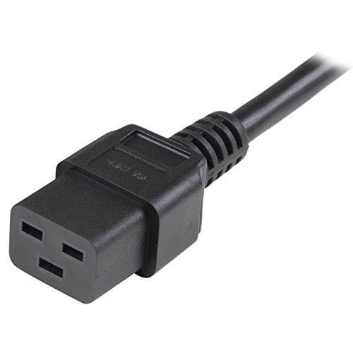 Startech.com 3 Ft Heavy Duty 14 Awg Computer Power Cord - C19 To C20 - 14 Awg Power Cable - Iec 320 C19 To Iec 320 C20 Extension Cord (Pxtc19C20143) #TOP3