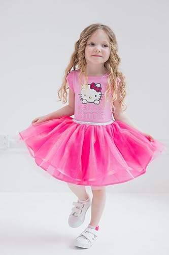 Hello Kitty July 4th Girls Tulle Tutu Dress Toddler to Big Kid Sizes (2T - 14-16)2