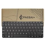 PAEBAI+ Replacement Laptop Keyboard Compatible with HP Mini 210-2000 210-3000 US Layout Black