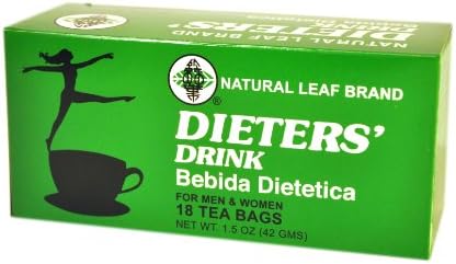 Natural Leaf Brand Dieters' Tea Drink, 18-Count