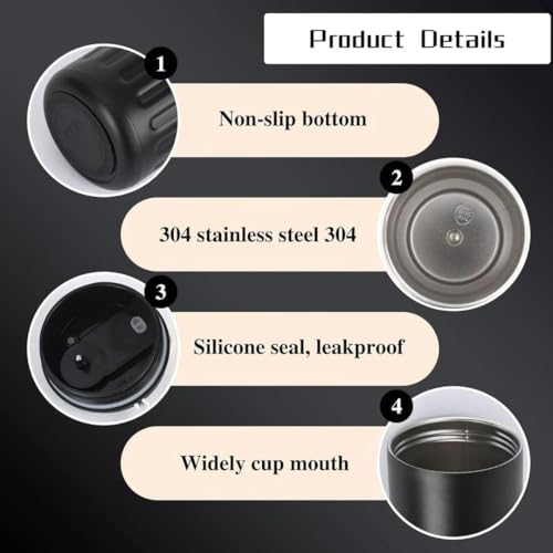 Image of Giftana Mr and Mrs Coffee Tumbler Set of 2, Premium Travel Mug Gift Set, 420ml Black & White Tumblers for Couples, Newlyweds, Husband & Wife, Bridal Shower, Wedding, Anniversary and Engagement Gifts