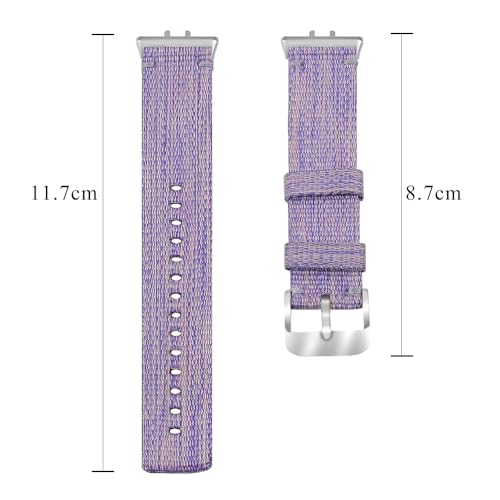 Nylon Strap for Samsung Galaxy FIT 3,Soft Replacement Bands Fabric Strap Adjustable Wrsits Band for Samsung Galaxy FIT 3 SM-R3904