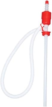 Tolco 160116 Value Siphon Drum Pump Individual Box, 49.25" Height, 43.75" Width, Red/White2 Pack