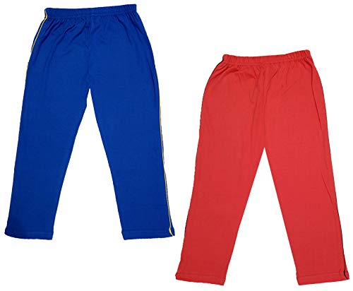 Image of indi weaves Girls Super Soft Cotton Solid Capri Pants Pack of 2