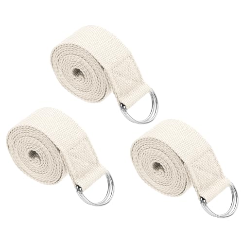 PATIKIL ���K �L�΂� �X�g���b�v 8�t�B�[�g (250cm) 3���Z�b�g �Ȑ� �����\ ���^�� D�J�� �o�b�N�� �L�΂� �o���h �z���C�g