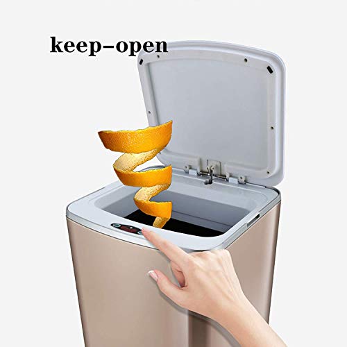 Bote de basura automático inteligente con inducción miniatura 5