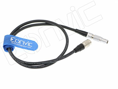 Eonvic 2 pin Lemo to 4 pin HIROSE SmallHD DP7 AC7 monitor Power Cable