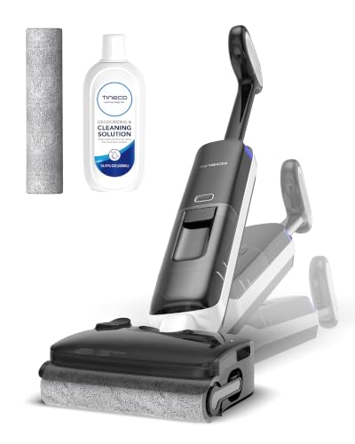 Image of Tineco Floor ONE S6 Master Wet Dry Vacuum Cleaner, 20kPa Suction Vacuum Mop with Dual-Edge Cleaning, 45 Min Runtime (Quite Mode), 185F Flashdry, 4inch Ultra-Slim