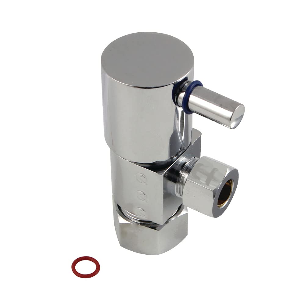 Parada angular Kingston Brass CD53301DL de cromo pulido para baño