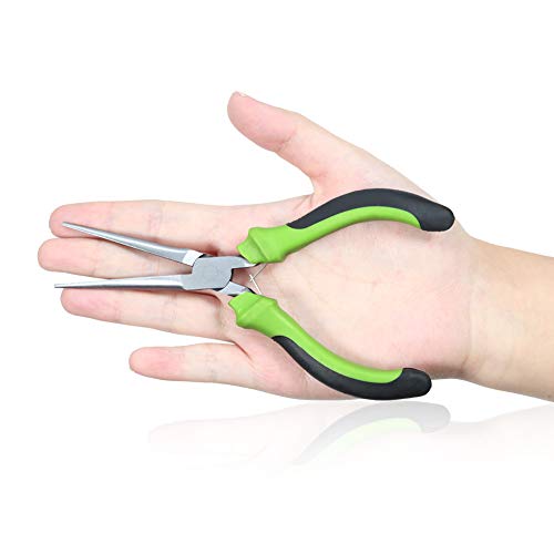 SPEEDWOX 6 Inches Mini Needle Nose Pliers for Jewelry Making Smooth Jaws Extra Long Fine Pliers Professional Tool Beading Hobby Craft DIY - Image 4