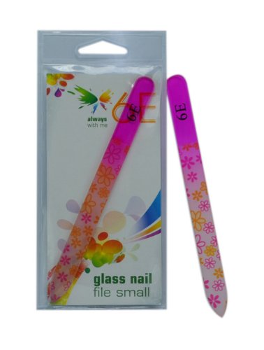 6E - Lima per unghie in fibra di vetro, misura: S