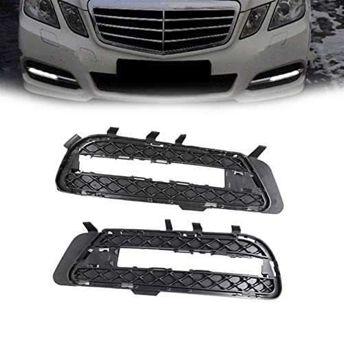 Rejilla embellecedora de luz antiniebla para Benz E350 y E550, acabado de alta calidad