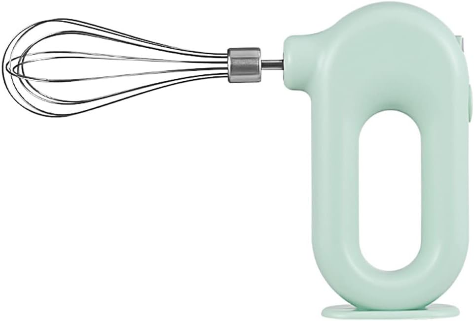Hemoton 1set Electric Handheld Mixer for Baking Multi-speed Beater Ergonomic Handle Whisk for Cakes and More Lightweight Kitchen Appliance