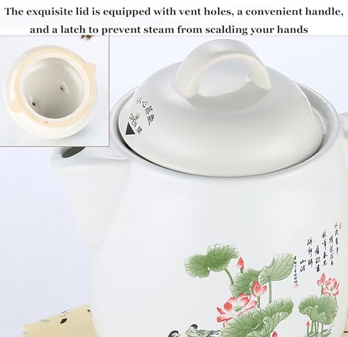 Olla eléctrica de cerámica para medicina china 3L miniatura 5