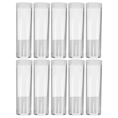 Capsules de pièces 27mm transparentes pour organiser et exposer sa collection dans une vitrine