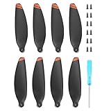 Drone Propeller 2 Pares de hélices Repuesto de Repuesto Accesorios para Drones Aptos para dji Mavic Mini 2(Naranja)