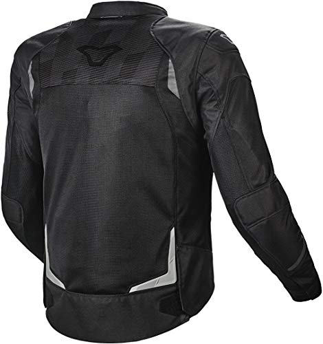 Macna Orcano Giacca, Nero, L Unisex-Adulto
