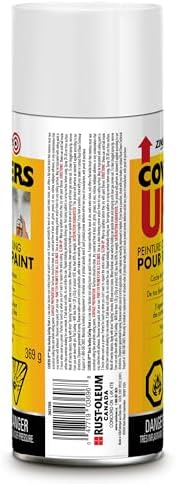 Zinsser Covers Up Ceiling Touch Up Spray Paint in White 369g - 2