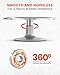 RFAQK 12 Inch Aluminum Alloy Revolving Cake Stand, Cake Turntable for Decorating Rotating Cake Stand for Cupcakes, Pastries and Cake Decorations