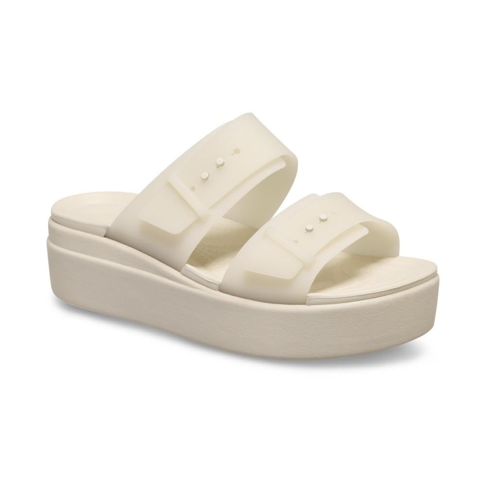 Crocs Kobiety Brooklyn BucklefrostedlowwedgeSandał