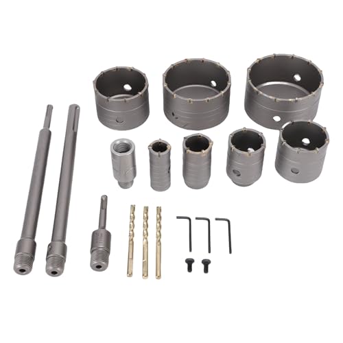 Kit de brocas para concreto con 7 piezas y bolsas recolectoras miniatura 2