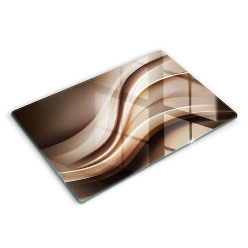 Plaque protection induction 80x52cm en verre anti-rayures pour plan de cuisson - 2