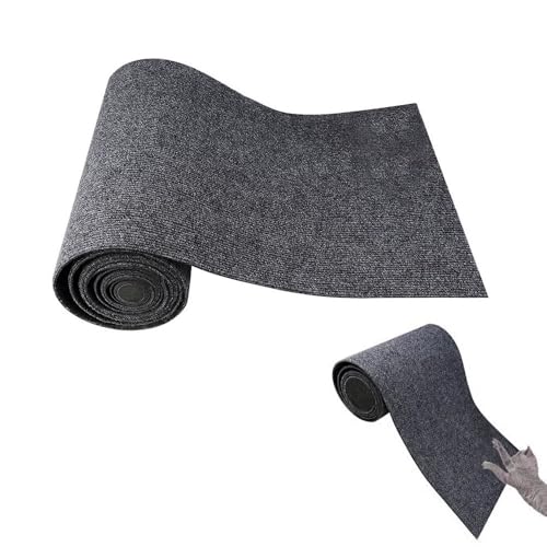 CUEMOON Protezione Divano Graffi Gatto, Tappeto Tiragraffi per Gatti Autoadesivo, Riutilizzabile e Tagliabile, Ideale per Divani, Mobili e Pareti, Sisal e Moquette