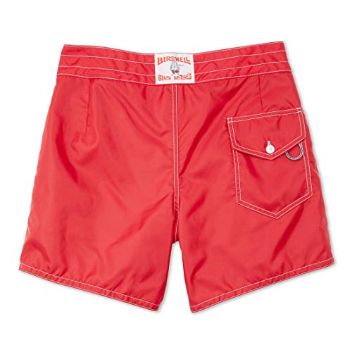 Birdwell Men's 310 Nylon Board Shorts, Short Length (Red, 32) #TOP2