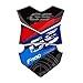 Tankpad Motorrad 3D Motorrad Tankpad Aufkleber Schutzhülle Zubehör Aufkleber Für B-M-W F800GS F 800 GS 2008-2012 (Farbe : Schwarz)