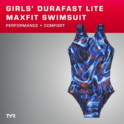 Maillot de bain TYR Durafast Lite fille résistant au chlore - 3