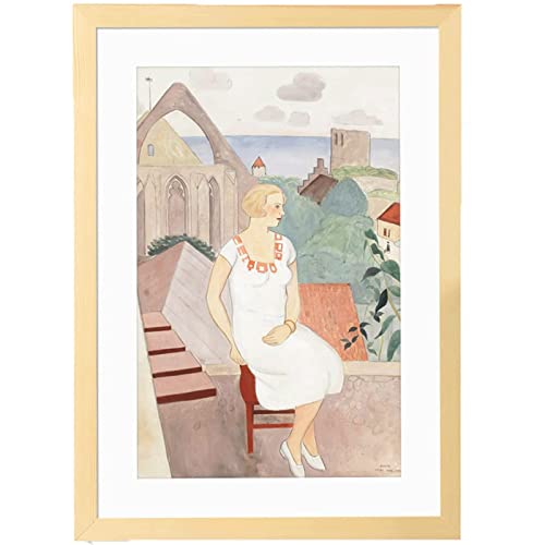 UTMACH Minimalista Marco de Fotos de Madera, Montaje en Pared y Marco de Fotos de exhibición de Mesa, Marcos de Fotos creativos, Regalo de Boda de Amigos Familiares Marco de Fotos