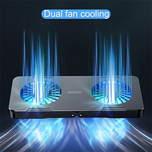 Ventilador portátil con base para enfriar laptops de hasta 17" miniatura 4