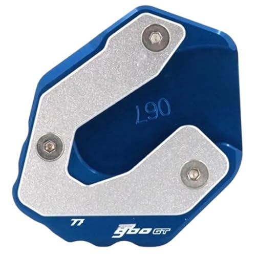 Évitez la chute de votre Tracer 900 GT avec cette béquille latérale élargie CNC