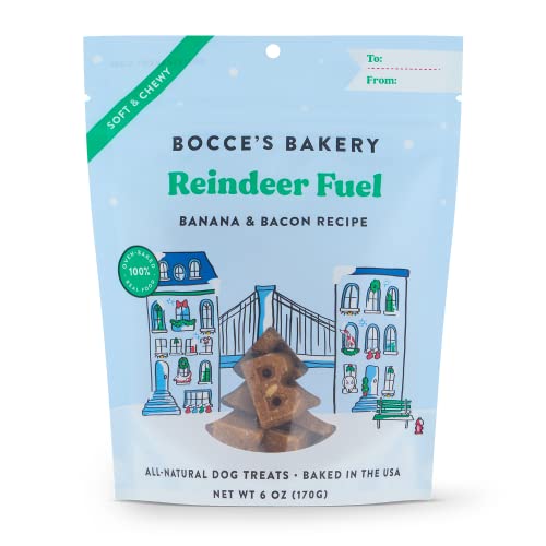 Bocce's Bakery Golosinas para perros totalmente naturales, de tem