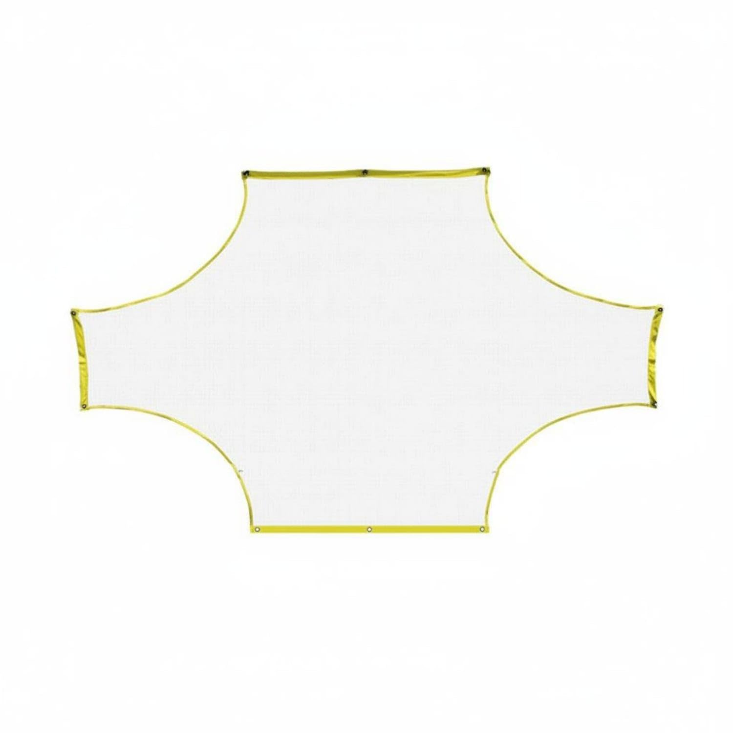 Multiple Sizes Soccer Goal Net Long-Lasting Material Soccer Accuracy Practice Net Easy to Set Up Football Scoring Coach for Coaches, Backyard, 5-a-Side-image-49