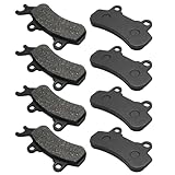 JERBOR 8Pcs Heavy Duty Front & Rear Brake Pads for CFMOTO CFORCE UFORCE 1000 800 600 UTV ATV ，For ZFORCE 500 800 950 1000 ATV