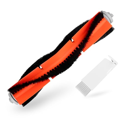 Image of roborock Rubber Main Brush Replacement for C1, E2, E3, E4, S4, S5, S6, S4 Max, S 4 Max, S5 Max, S6 Pure and S 6 MaxV Robot Vacuum Cleaner, Roller Brush Accessories Kit