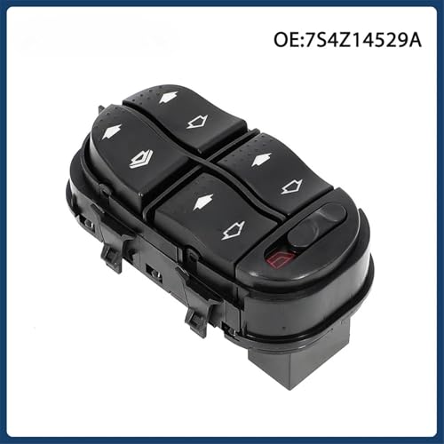 Botonera elevalunas Ford Focus 2000-2007: interruptor control ventana 7S4Z-14529-A 4