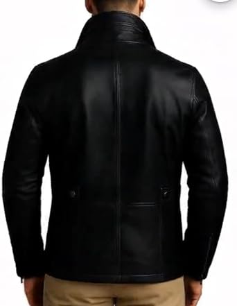 Leather M65 Field Jacket Men