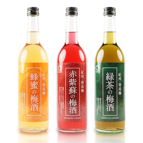 和の梅酒 3種セット中野BC UMESHUfor