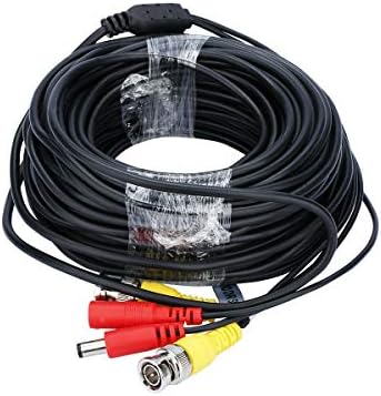 ZOSI 30m Video-Stromkabel Für Überwachungskameras – BNC & Power Combo Kabel, Wetterfest & Universell