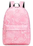 mezhsa Boy School Backpack Elementary Middle Lightning Bookbag Laptop Teenager Waterproof Lightweight 17 Inches (3Pink)