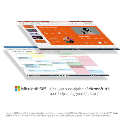 Image of HP 14 Laptop • Back to School Limited Edition with Microsoft 365 • 4-Core Intel CPU • 16GB RAM •1600GB Storage (64GB OnBoard + 512GB External + 1TB OneDrive) • Pink • w /WOWPC Bundle • Win 11