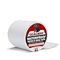 SEALWAY White RV Roof Sealant Tape, 4" x 10' Waterproof Repair Seal Tape – Extra Thick, UV-Resistant, Weatherproof Patch for Permanent Leak Sealing on RVs, Trailers, and Mobile Homes